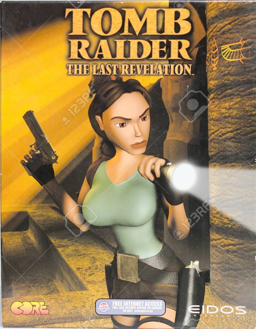 Jeu PC Tomb Raider I Big Box Version Anglaise - Bon État - Boîte Grande Taille - Jeu Rétro Collectible