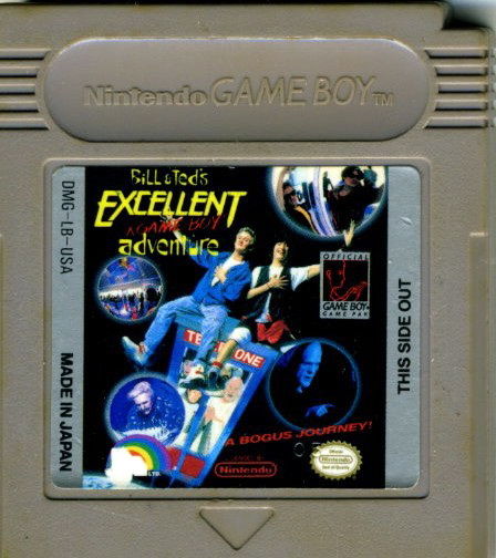 Bill & Ted's Excellent A GameBoy Adventure  GameBoy UNBOXED (NTSC) (Worn Sticker)