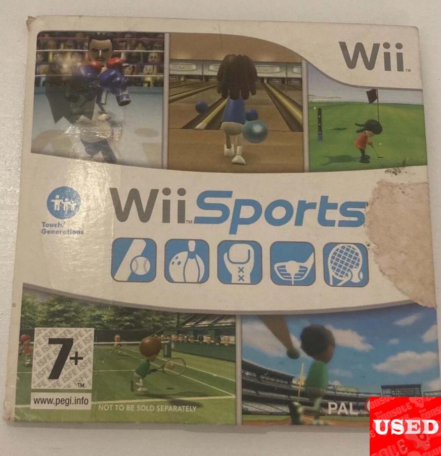 Wii Sports Wii USED (Paper Case)
