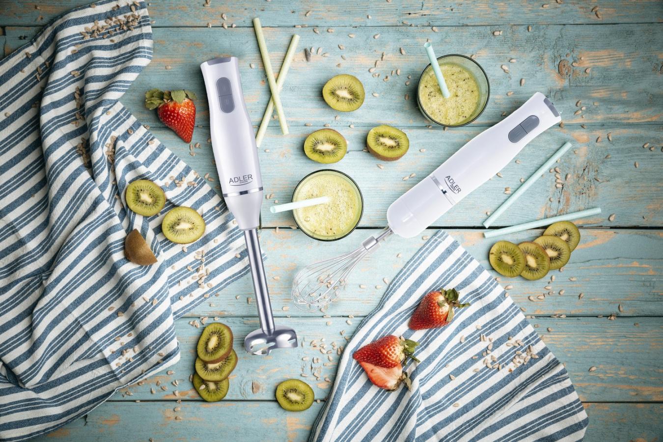 ADLER HAND BLENDER SET 500W WHITE