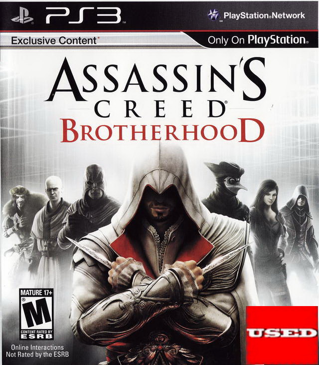 Assassins Creed: Brotherhood PS3 USED (NTSC)