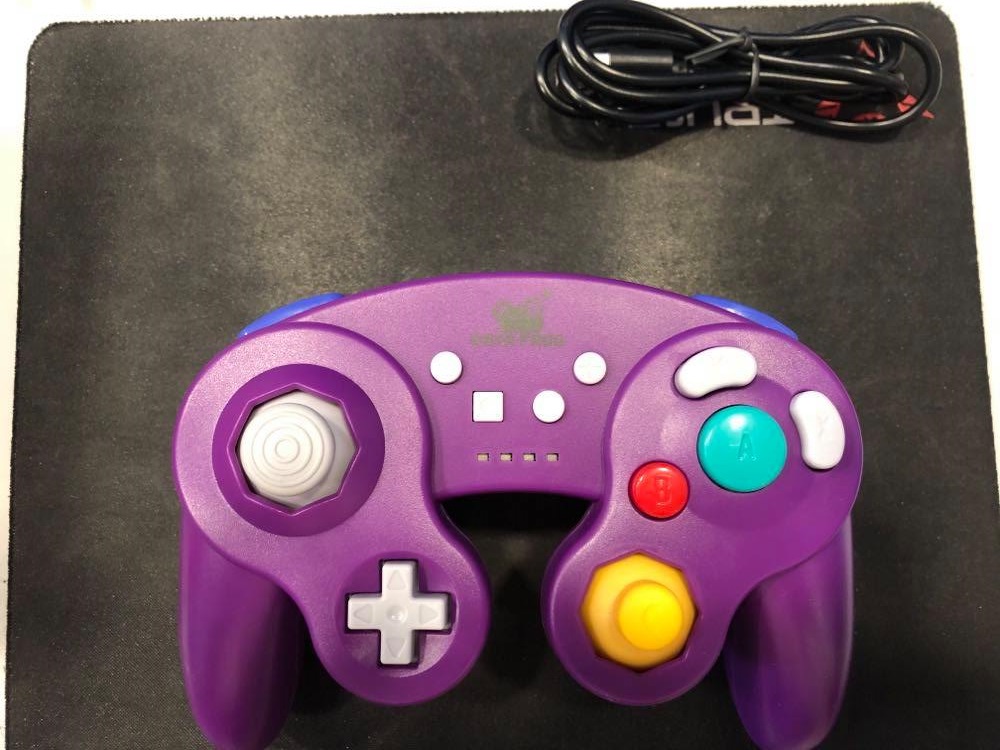 GameCube Wireless Controller Purple NEW (Unofficial)