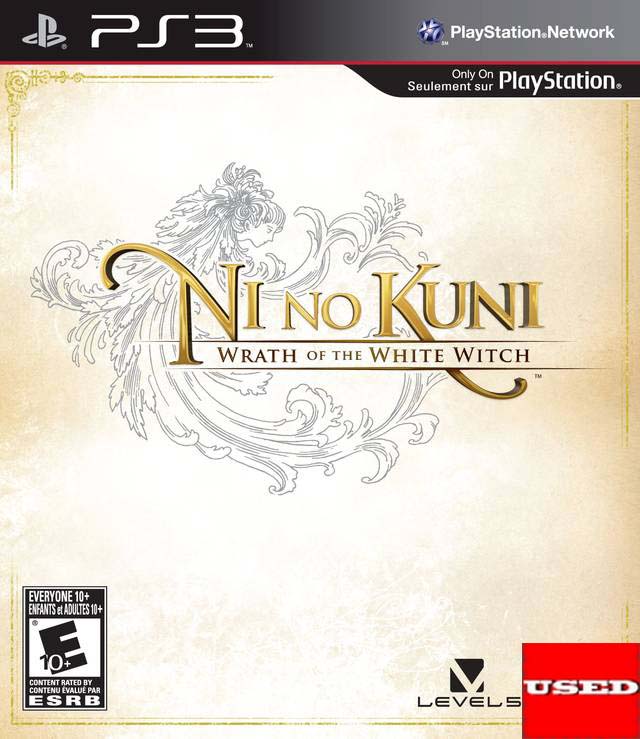 Ni no Kuni: Wrath of the White Witch PS3 USED (Disc Only/NTSC)