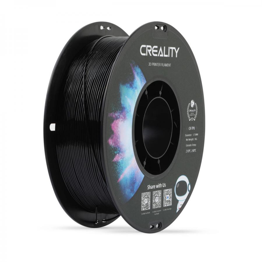 Creality CR-TPU Black 3d Printer Soft Adhesive material Filament 1kg 1.75