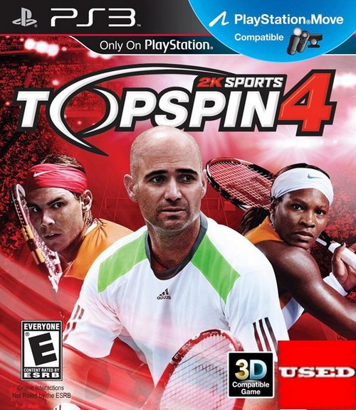Top Spin 4 PS3 NEW (NTSC)