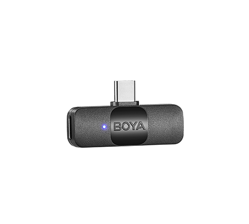 BOYA BY-V10 Wireless Lavalier Microphone for Android Mini Lapel USB-C connection