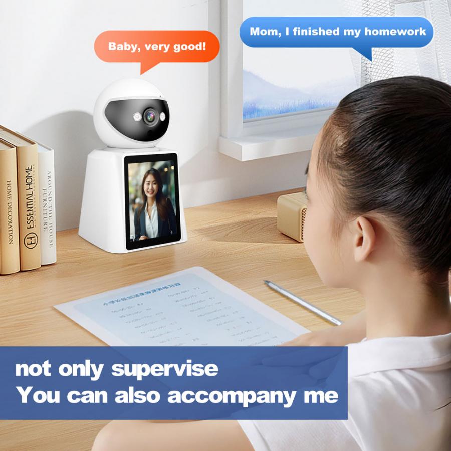 SRIHOME VIDEO CALLING SMART CAMERA 4MP WITH 2.8' DISPLAY SCREEN