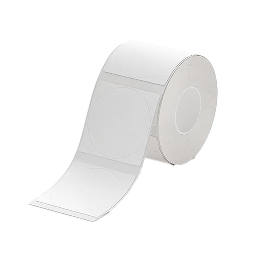 NIIMBOT THERMAL LABEL T32*32-215 RED&BLACK ROUND WHITE