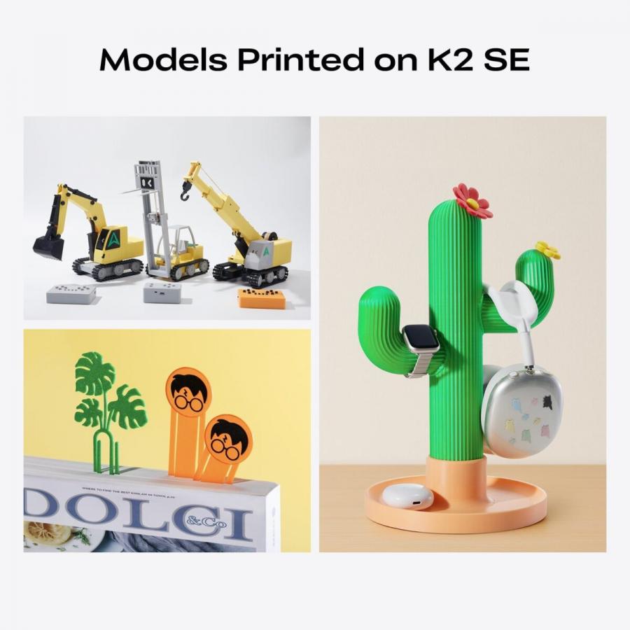 CREALITY K2 SE COMBO - with CFS FDM Semi Enclosed 3d Printer 500mm/s multicolor 220x215x245mm