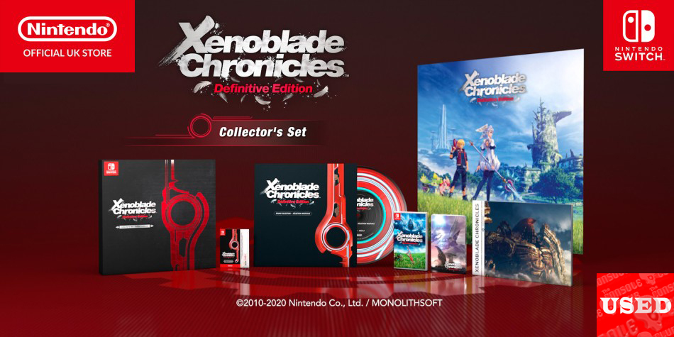 Xenoblade Chronicles: Definitive Collector's Edition NSW USED