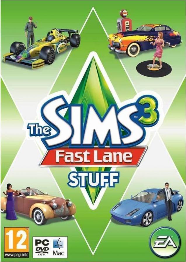 The Sims 3: Fast Lane Stuff PC NEW (Bleached Cover) (ΔΕΝ ΠΑΙΖΕΙ !! ΜΟΝΟ ΓΙΑ ΣΥΛΛΟΓΗ)
