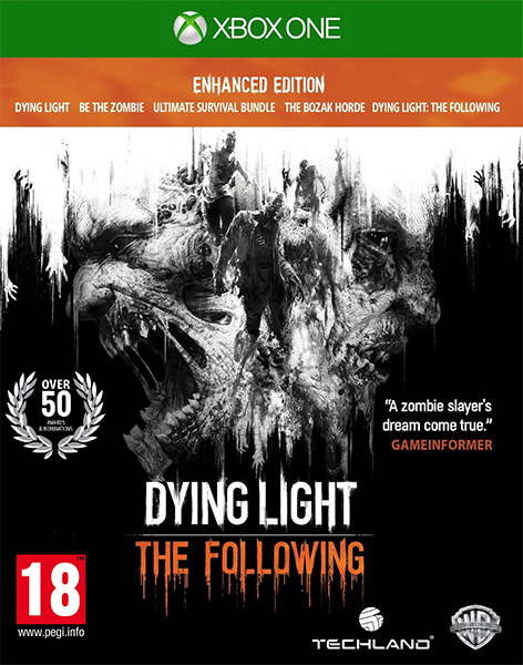 Dying Light: The Following Enhanced Ed. XONE NEW