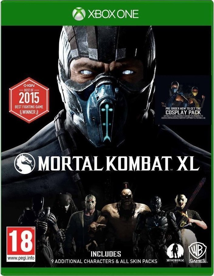 Mortal Kombat XL XONE NEW