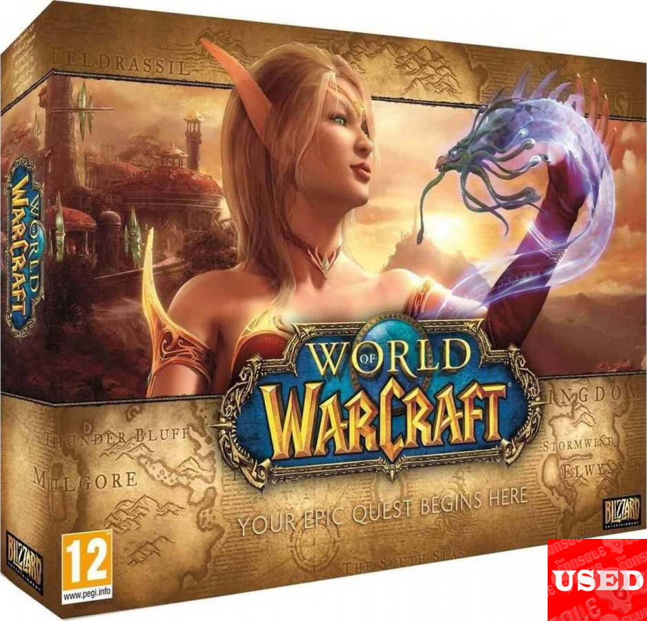 World of Warcraft: Battlechest PC USED (Damaged Box) (ΔΕΝ ΠΑΙΖΕΙ !! ΜΟΝΟ ΓΙΑ ΣΥΛΛΟΓΗ)