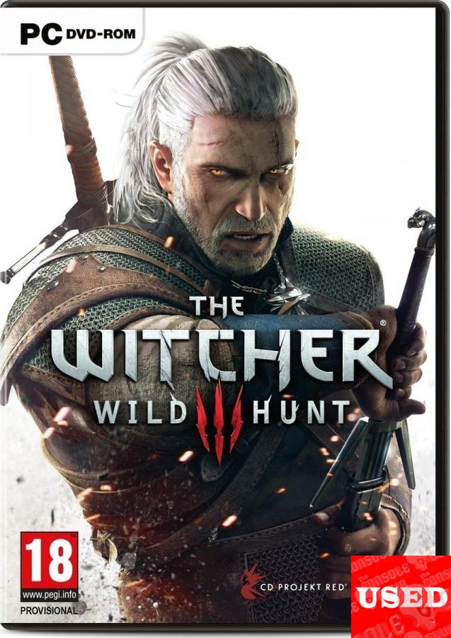 The Witcher 3: Wild Hunt Game PC USED  (ΔΕΝ ΠΑΙΖΕΙ !! ΜΟΝΟ ΓΙΑ ΣΥΛΛΟΓΗ)