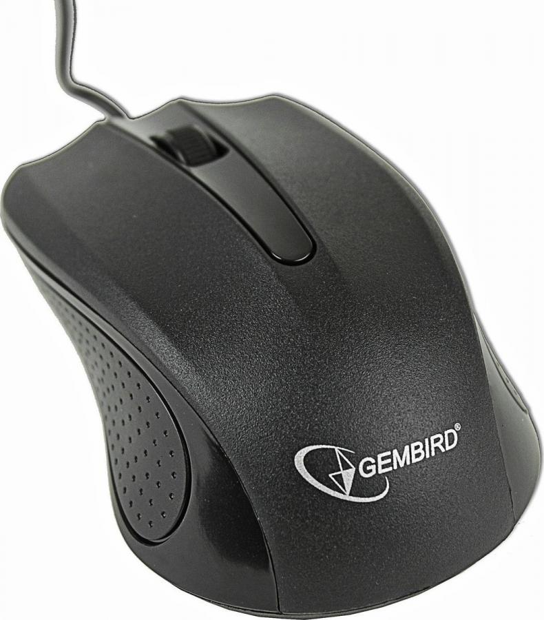 Gembird Wired Optical Mouse Black