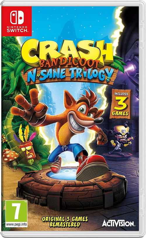 Crash Bandicoot N-Sane Trilogy NSW  NEW