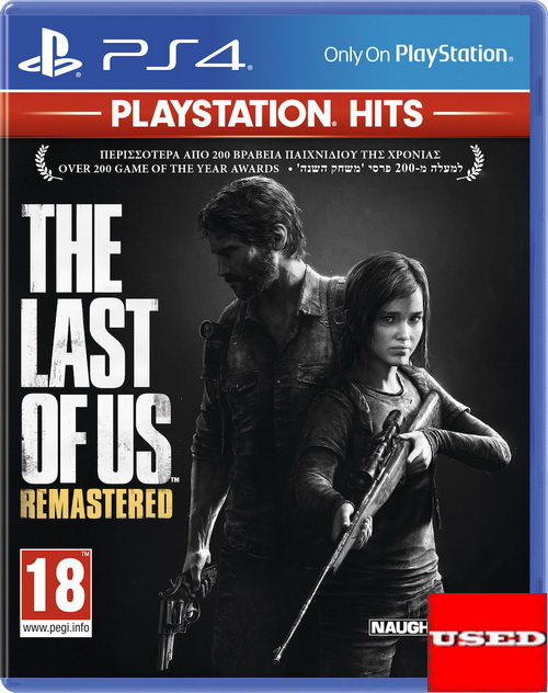The Last Of Us Remastered (Playstation Hits) PS4 USED