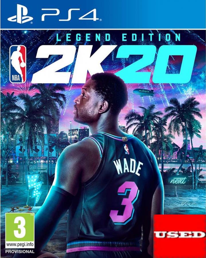 NBA 2K20 Legend Edition Cover PS4  USED