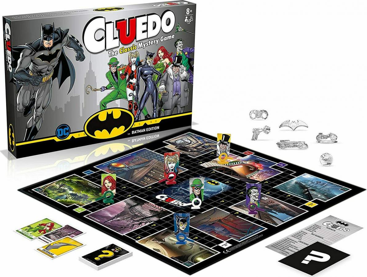 Winning Moves: Cluedo - Batman Edition Board Game (WM00839-EN1)