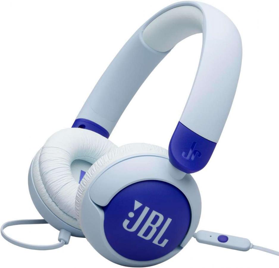 JBL Junior 320, On-Ear Kids Headphones, Safe Sound, (Blue)