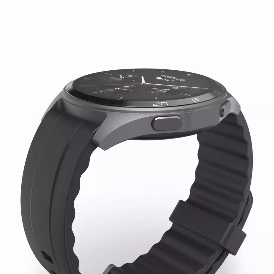 Hama 7010 Smartwatch με Παλμογράφο , GPS , AMOLED 47mm Black