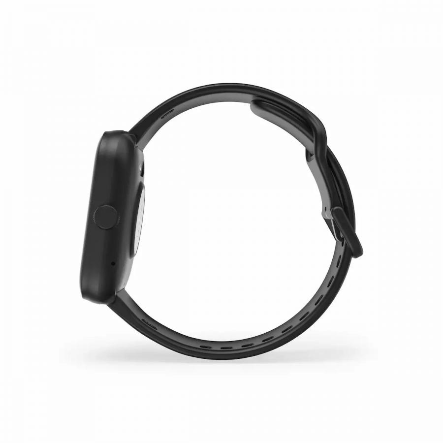Hama 5000 Smartwatch 47mm με Παλμογράφο Black