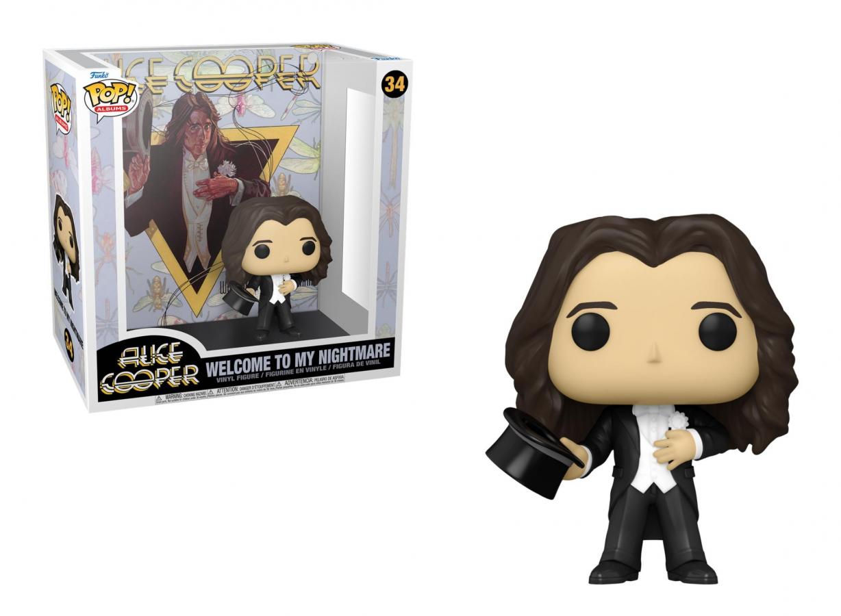 Funko Pop! Albums: Alice Cooper - Welcome to My Nightmare #34 Vinyl Figure