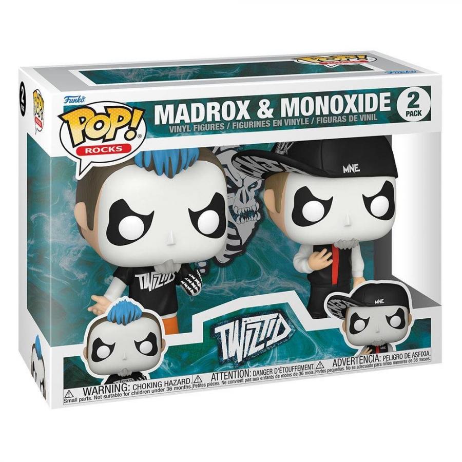 Funko Pop! 2-Pack Rocks: Twiztid - Madrox and Monoxide Vinyl Figures