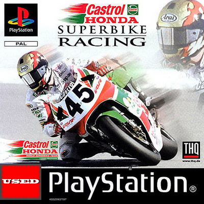 Castrol Honda Superbike Racing PSX USED (Damaged Case)