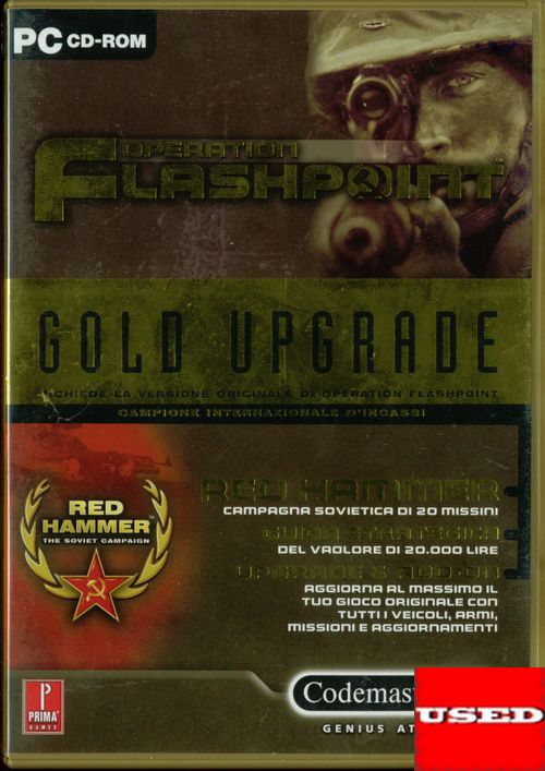Operation Flashpoint  Gold Upgrade PC USED