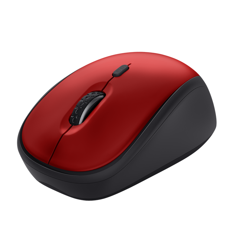 TRUST YVI+ Wireless Mouse Eco Red (24550)