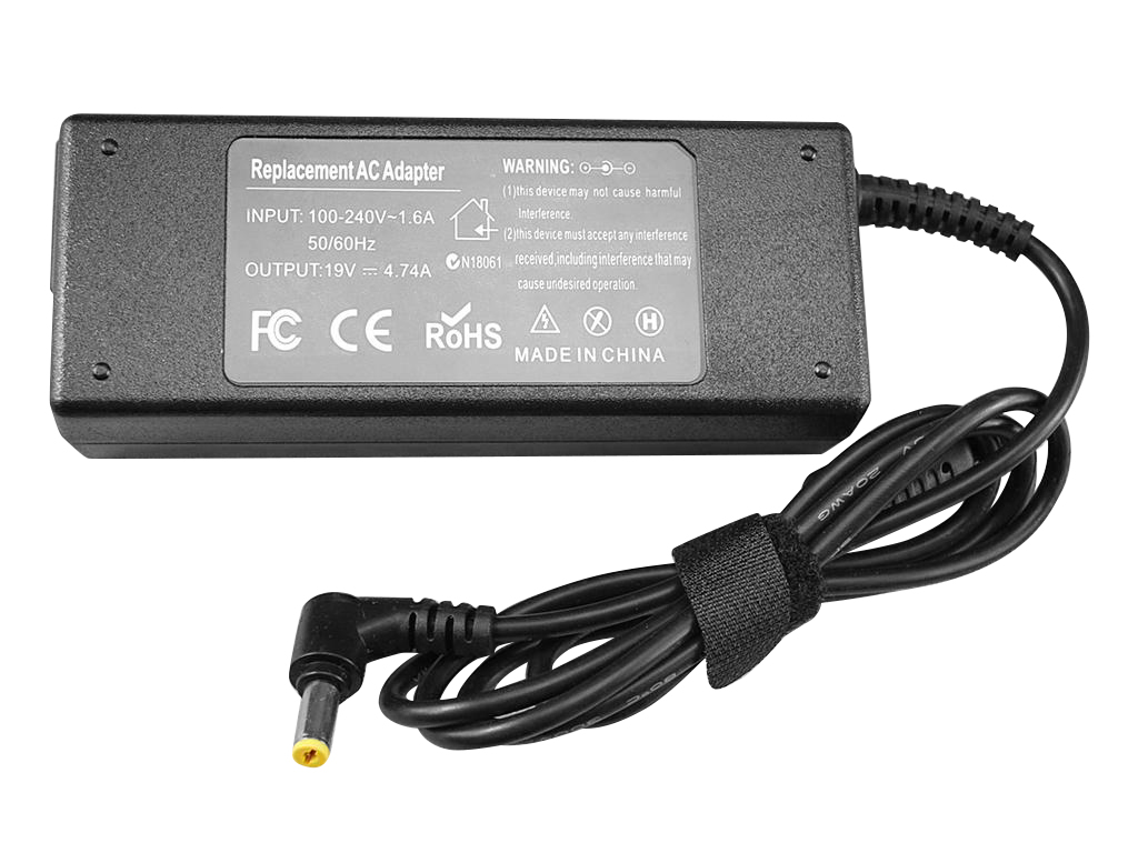 LAMTECH NOTEBOOK ADAPTER 90W ACER 19V4.74A 5,5x1,7mm