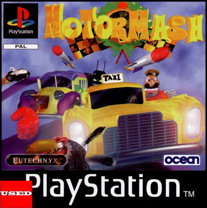 Motor Mash PSX USED (Disc Only/Unofficial Case)