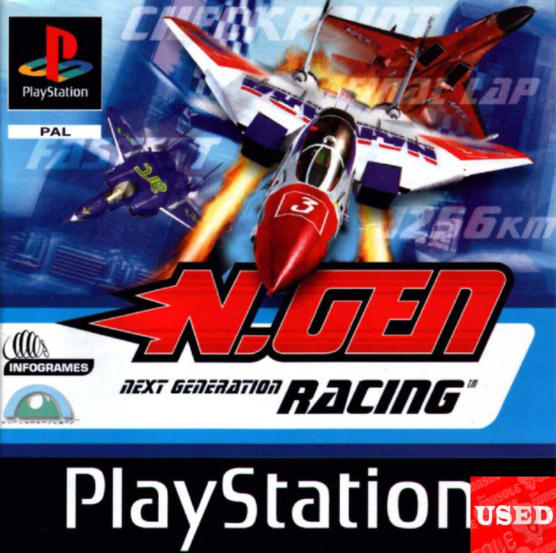 N.Gen Next Generation Racing PSX USED (No Manual/Unofficial Case)