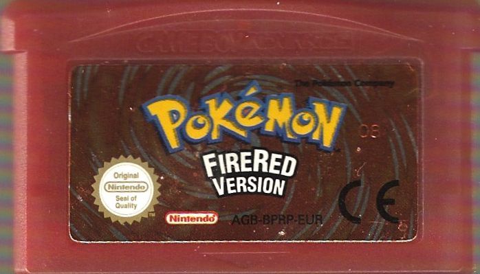 Pokemon FireRed Version GameBoy Advance UNBOXED