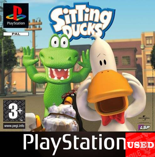 Sitting Ducks PSX USED (English Game / Dutch Cover)