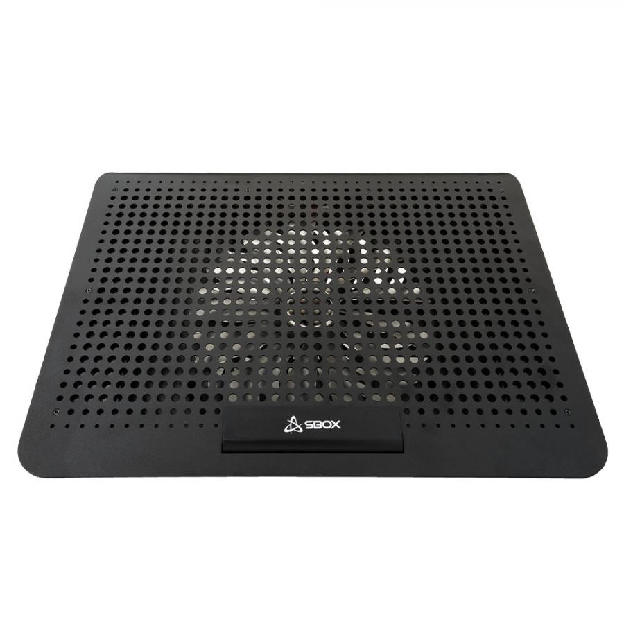 SBOX COOLING PAD 2xUSB PORTS FOR 17.3' LAPTOP CP-28 BLACK