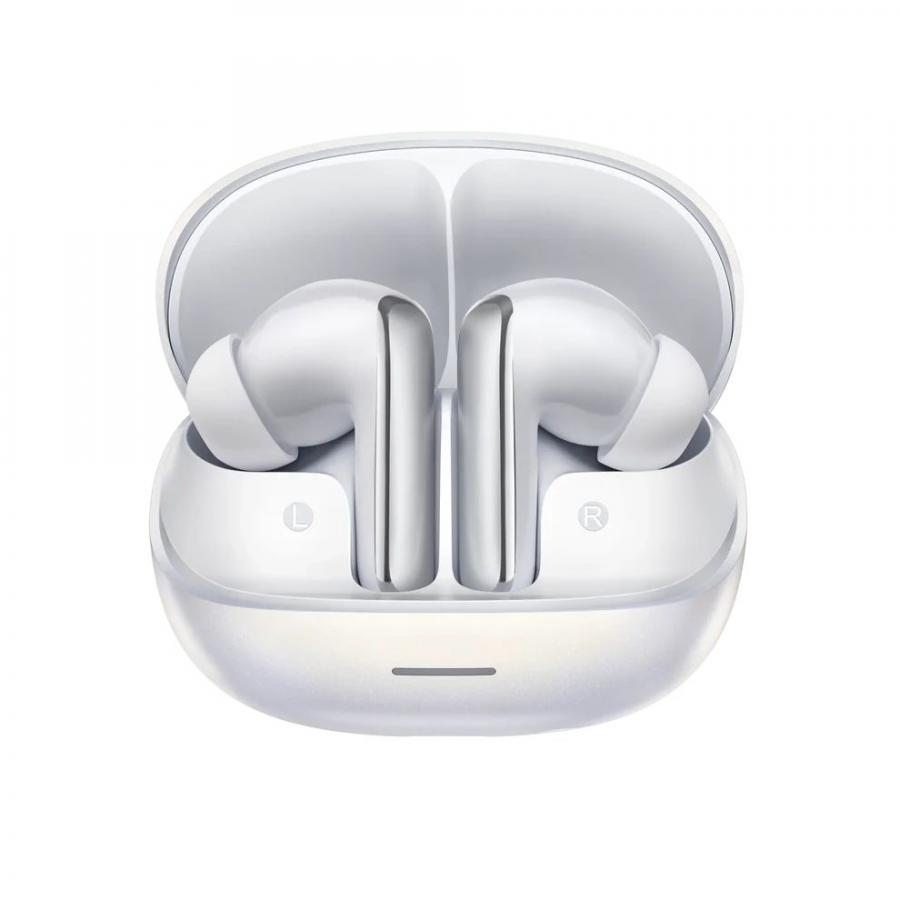 QCY MeloBuds N65 White - Adaptive A.I. ANC -60dB - Gesture Control - IPX5 - 8mic Calls