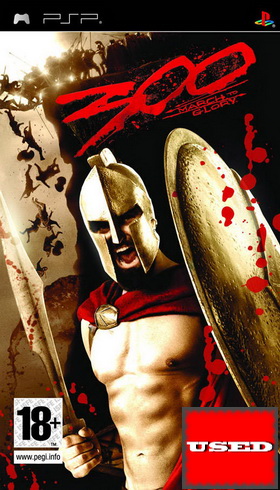 300: March to Glory PSP USED (No Manual)