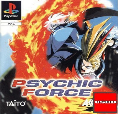 Psychic Force PSX USED (No Manual)