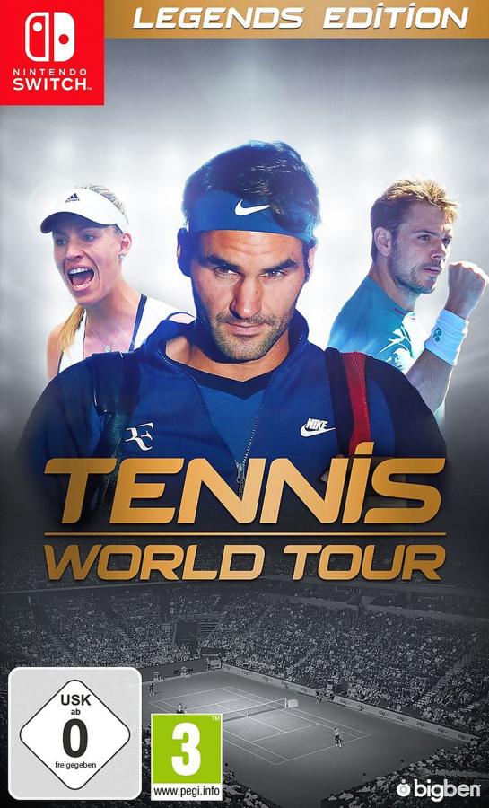 Tennis World Tour Legends Edition NSW NEW