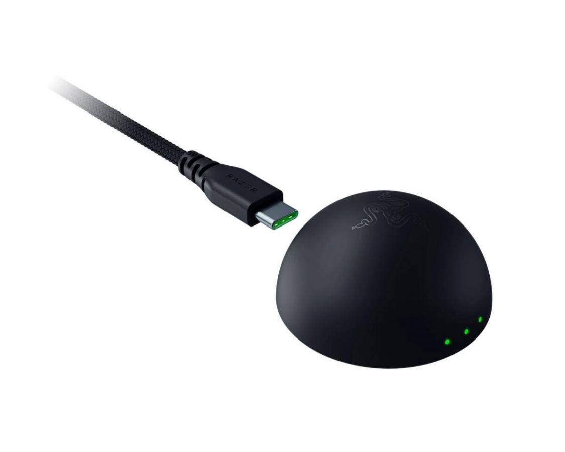 Razer DEATHADDER V4 PRO BLACK - 56g Wireless Gaming Mouse - Ergonomic - 120 Hours Battery - 45K DPI