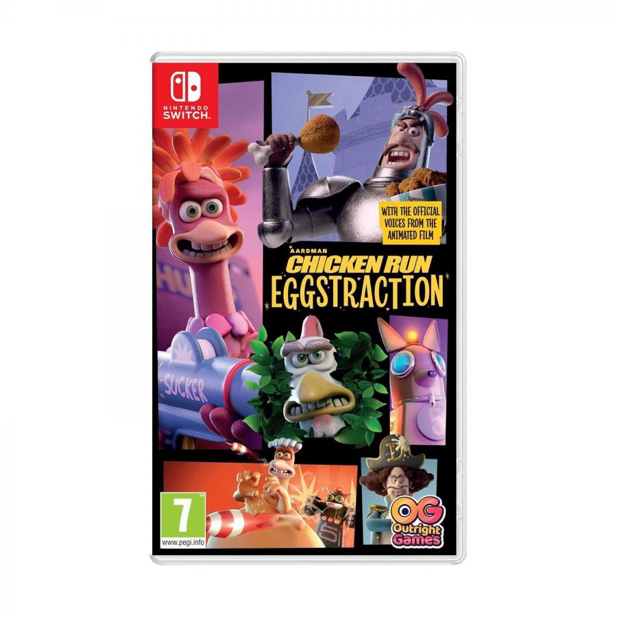 Chicken Run Eggstraction Nintendo Switch NEW