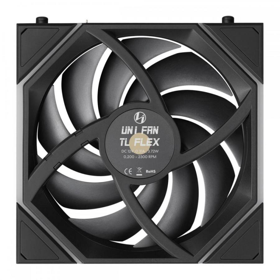 LIAN LI UNI FAN TL FLEX Reversal White Wireless 120  (3pcs & controller) Case Fan