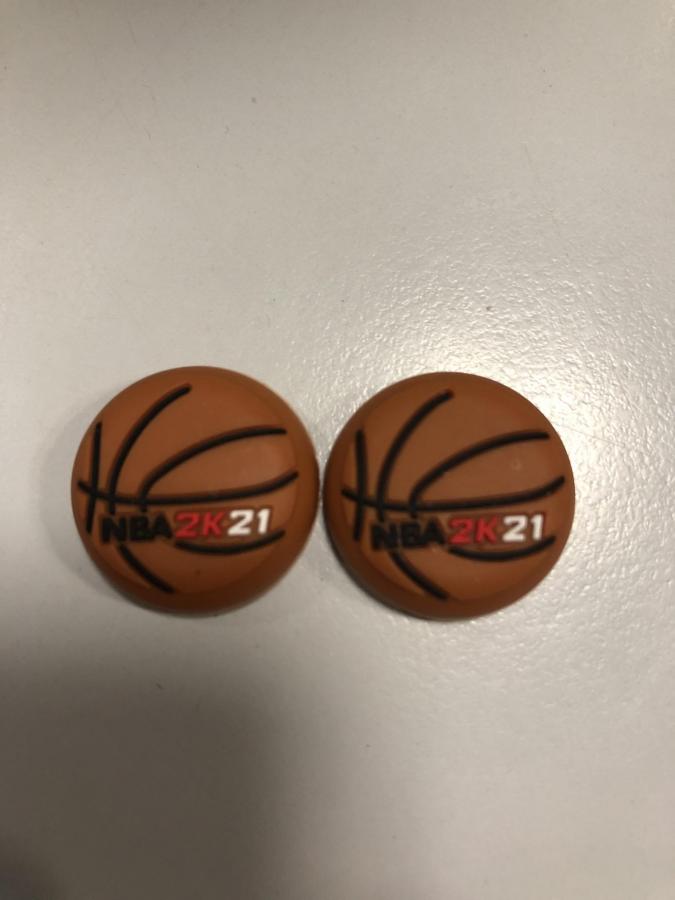 Thumb Grips NBA 2k21 For PS4/PS5/XONE/XBSX/PS3/X360 2pcs Bulk NEW 