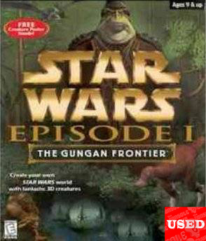 Star Wars Ep. I The Gungan Frontier PC USED  (ΔΕΝ ΠΑΙΖΕΙ !! ΜΟΝΟ ΓΙΑ ΣΥΛΛΟΓΗ)