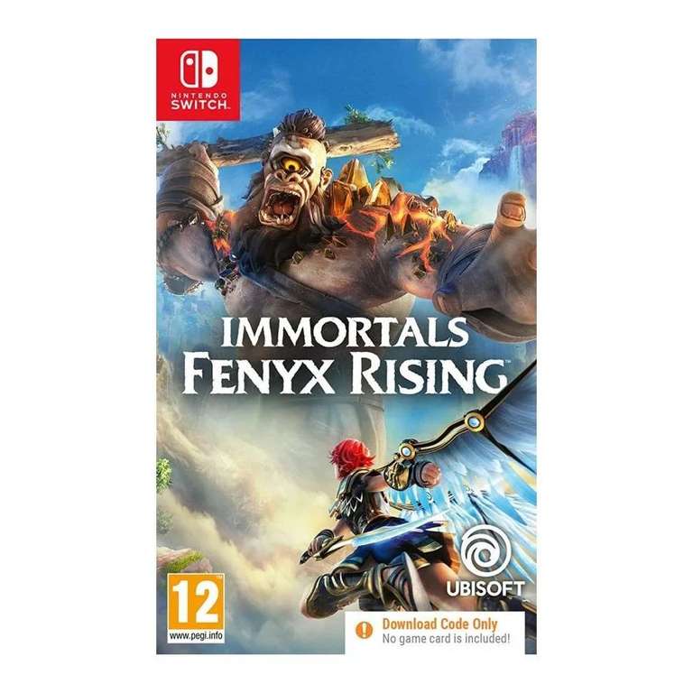 Immortals Fenyx Rising Nintendo Switch NEW (Code in the Box)