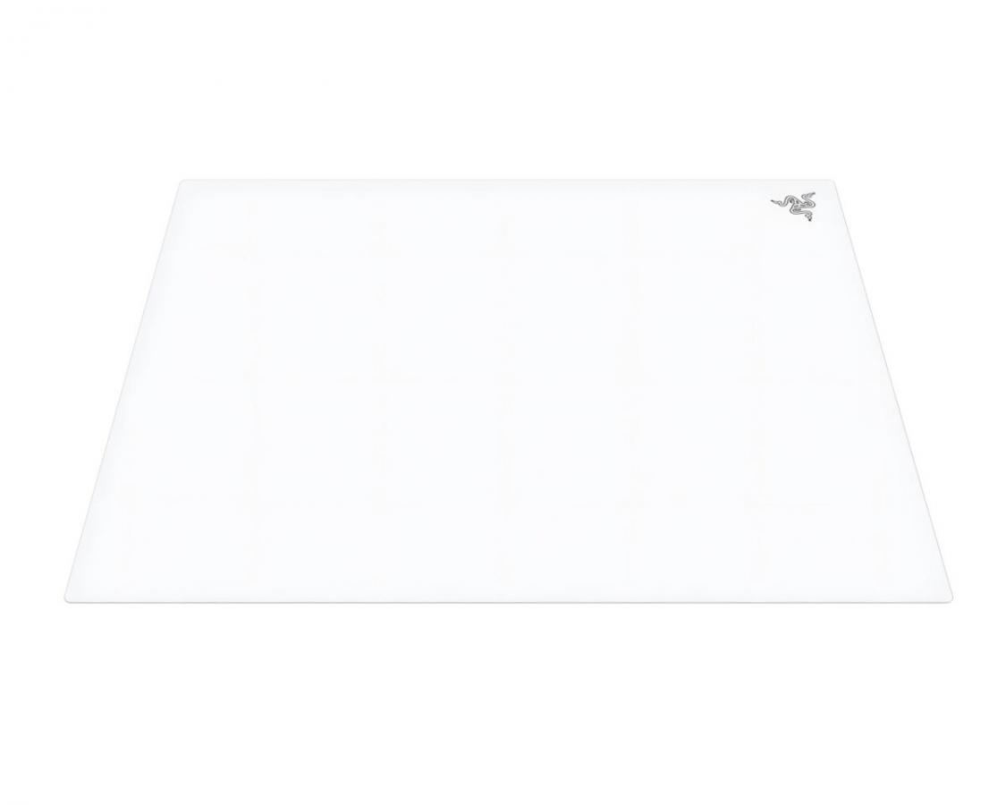 Razer ATLAS PRO White - Gaming Mouse Mat - 1.9mm Premium Tempered Glass - Scratch Resistant