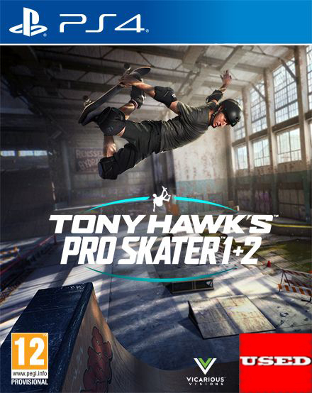 Tony Hawk's Pro Skater 1 + 2 Remasted PS4 USED